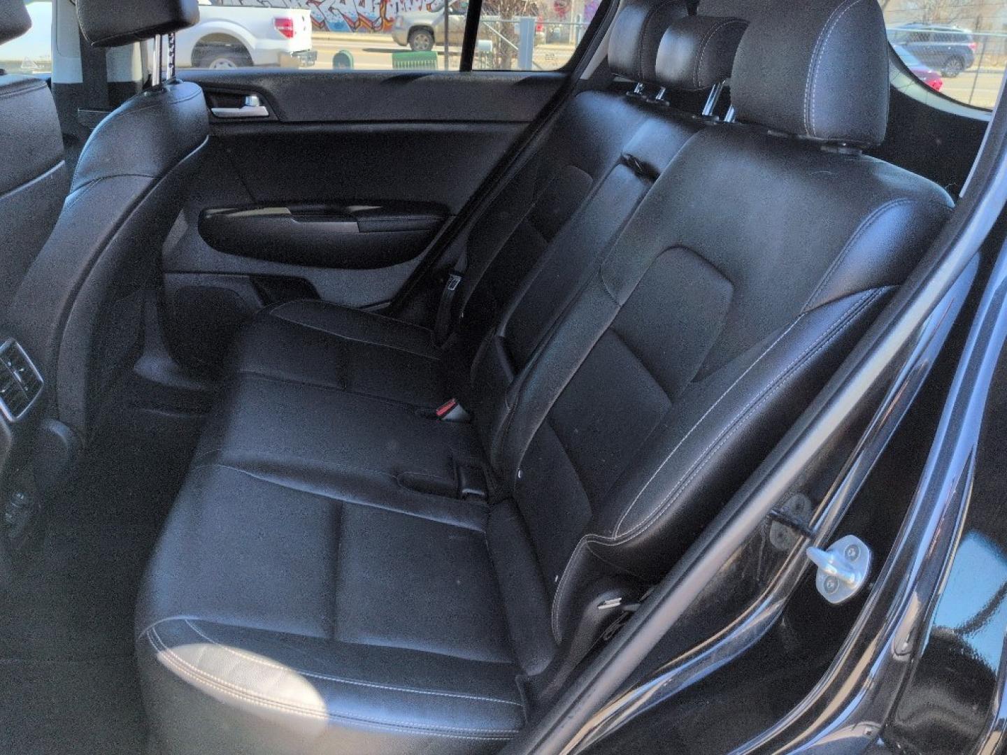 2017 BLACK Kia Sportage EX (KNDPNCAC8H7) with an 4 Cyl, 2.4L engine, Automatic transmission, located at 10890 W. Colfax Ave., Lakewood, CO, 80215, (303) 274-7692, 39.739914, -105.120132 - Photo#17