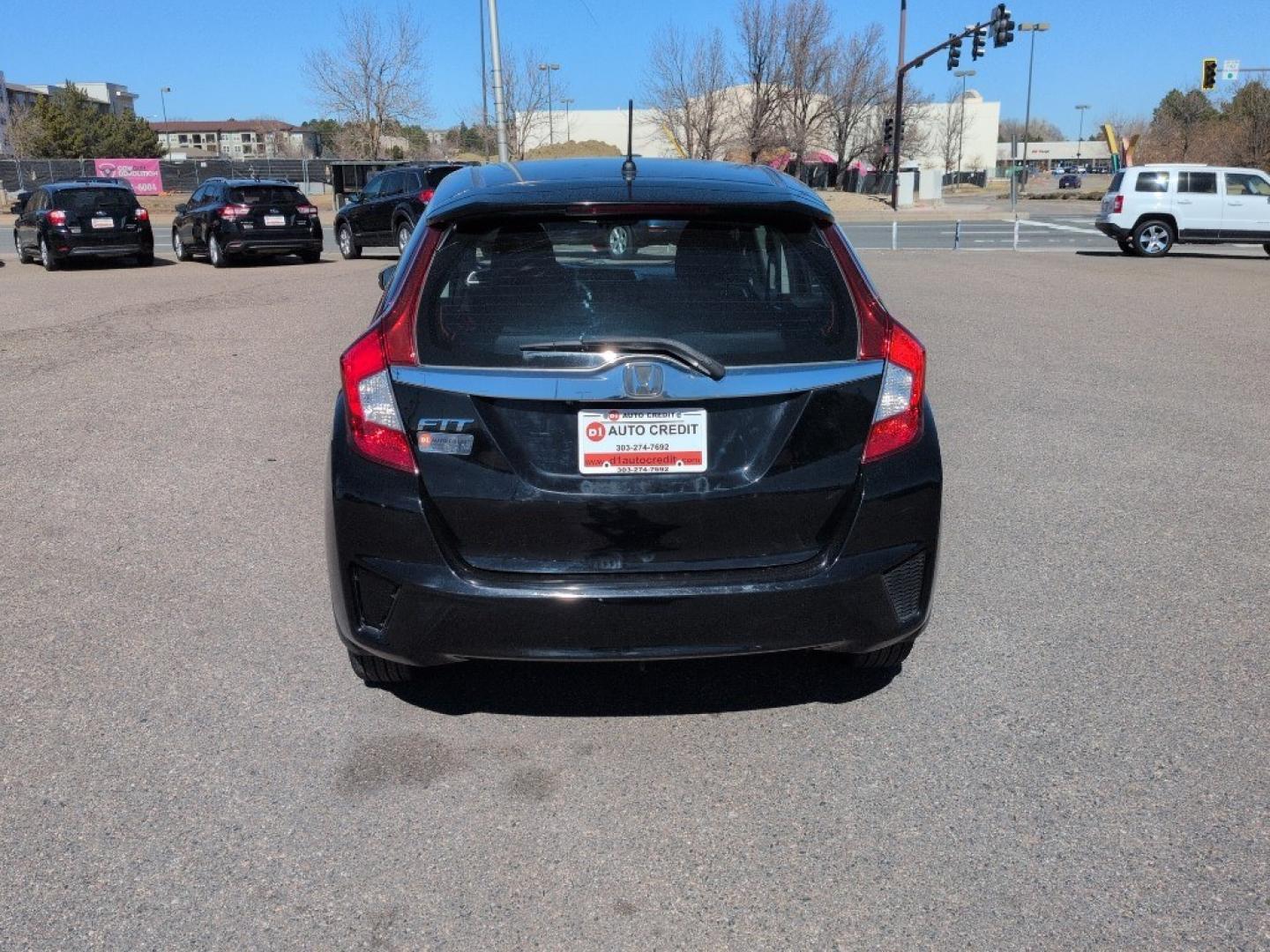 2015 BLACK Honda Fit EX-L (3HGGK5H83FM) with an 4 Cyl, 1.5L engine, Automatic transmission, located at 10890 W. Colfax Ave., Lakewood, CO, 80215, (303) 274-7692, 39.739914, -105.120132 - Photo#5
