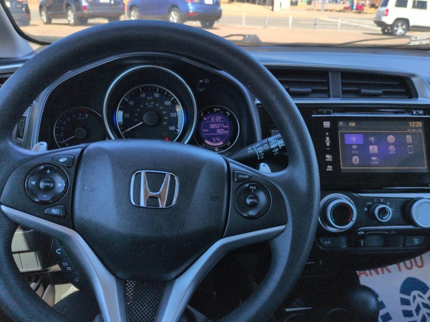 2015 BLACK Honda Fit EX-L (3HGGK5H83FM) with an 4 Cyl, 1.5L engine, Automatic transmission, located at 10890 W. Colfax Ave., Lakewood, CO, 80215, (303) 274-7692, 39.739914, -105.120132 - Photo#10