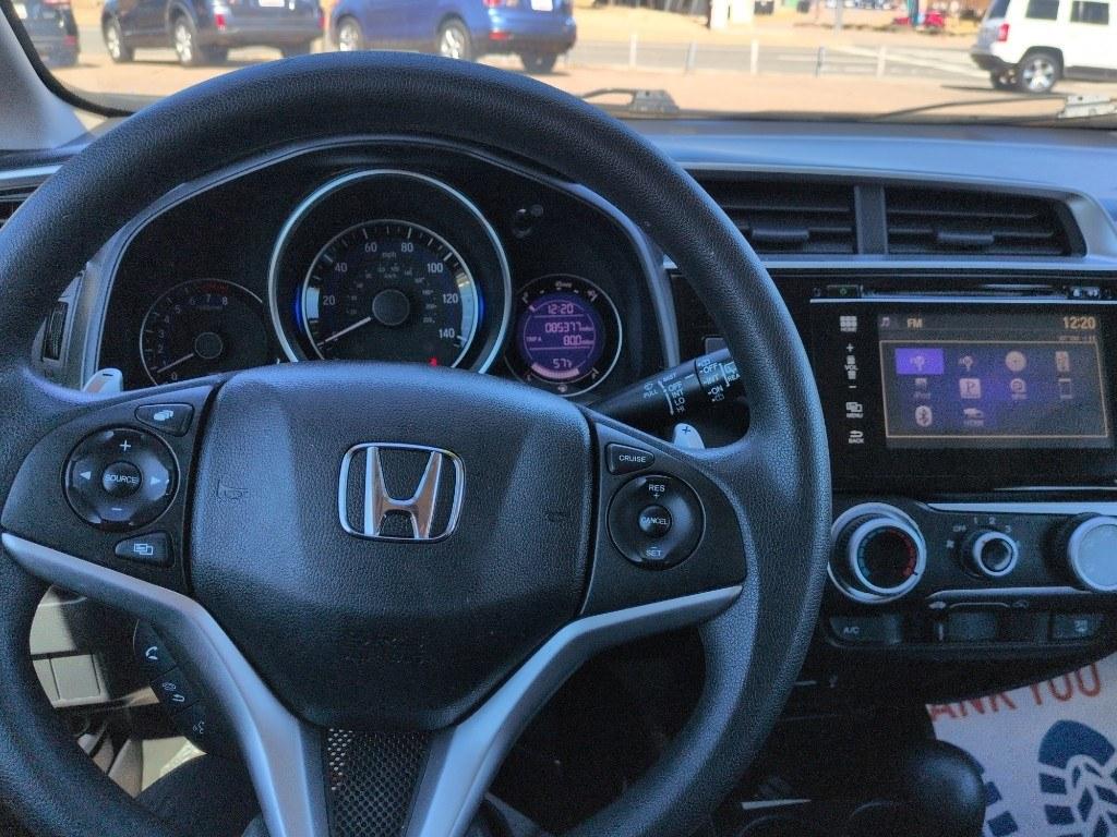 2015 BLACK Honda Fit EX-L (3HGGK5H83FM) with an 4 Cyl, 1.5L engine, Automatic transmission, located at 10890 W. Colfax Ave., Lakewood, CO, 80215, (303) 274-7692, 39.739914, -105.120132 - Photo#10