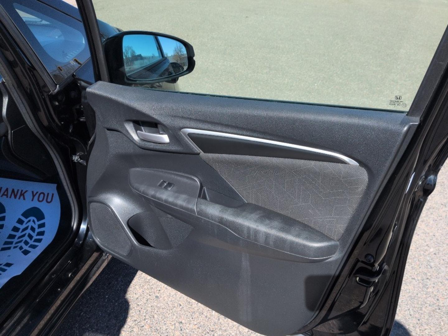 2015 BLACK Honda Fit EX-L (3HGGK5H83FM) with an 4 Cyl, 1.5L engine, Automatic transmission, located at 10890 W. Colfax Ave., Lakewood, CO, 80215, (303) 274-7692, 39.739914, -105.120132 - Photo#18