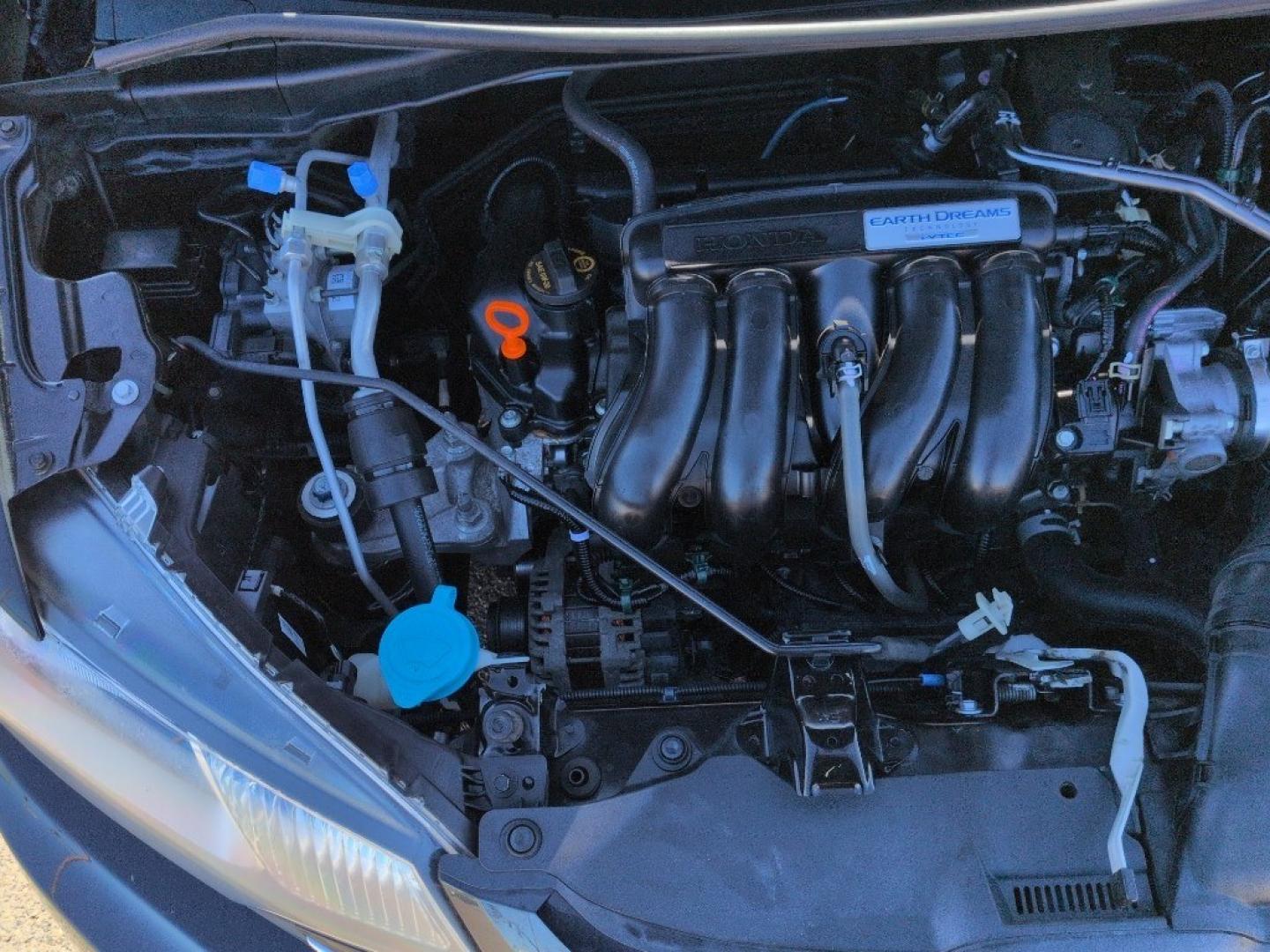 2015 BLACK Honda Fit EX-L (3HGGK5H83FM) with an 4 Cyl, 1.5L engine, Automatic transmission, located at 10890 W. Colfax Ave., Lakewood, CO, 80215, (303) 274-7692, 39.739914, -105.120132 - Photo#25