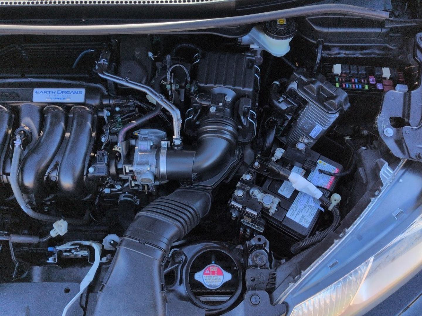 2015 BLACK Honda Fit EX-L (3HGGK5H83FM) with an 4 Cyl, 1.5L engine, Automatic transmission, located at 10890 W. Colfax Ave., Lakewood, CO, 80215, (303) 274-7692, 39.739914, -105.120132 - Photo#26