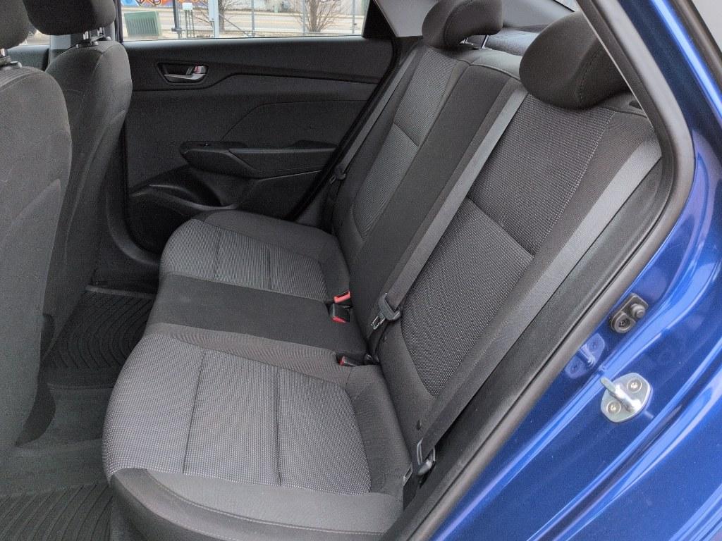 2019 BLUE Hyundai Accent SE 4-DOOR 6A (3KPC24A35KE) with an 4 Cyl, 1.6L engine, Automatic transmission, located at 10890 W. Colfax Ave., Lakewood, CO, 80215, (303) 274-7692, 39.739914, -105.120132 - Photo#15