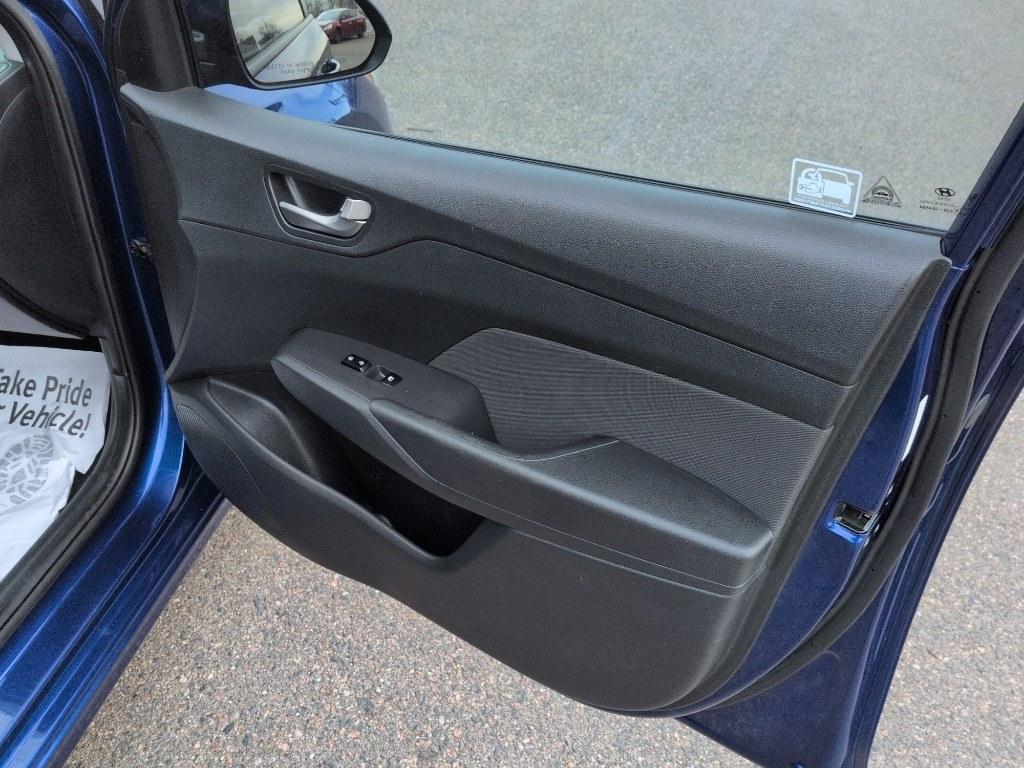 2019 BLUE Hyundai Accent SE 4-DOOR 6A (3KPC24A35KE) with an 4 Cyl, 1.6L engine, Automatic transmission, located at 10890 W. Colfax Ave., Lakewood, CO, 80215, (303) 274-7692, 39.739914, -105.120132 - Photo#18