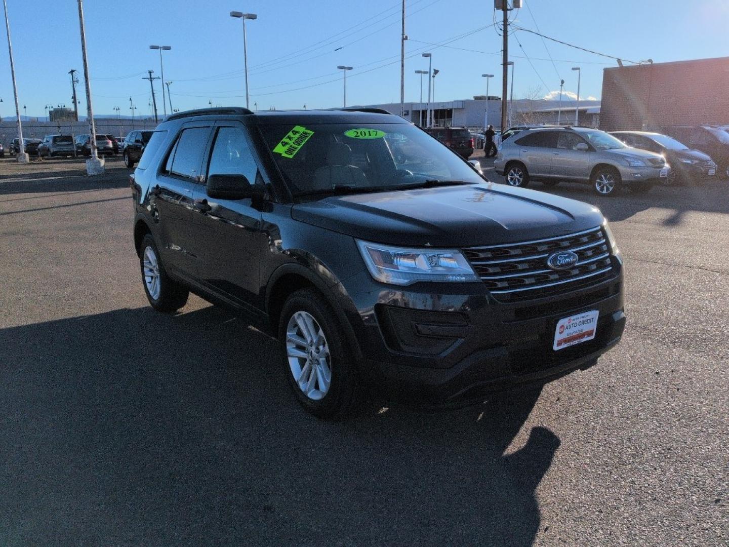 2017 BLUE Ford Explorer Base (1FM5K8B80HG) with an V6, 3.5L engine, Automatic transmission, located at 10890 W. Colfax Ave., Lakewood, CO, 80215, (303) 274-7692, 39.739914, -105.120132 - Photo#2