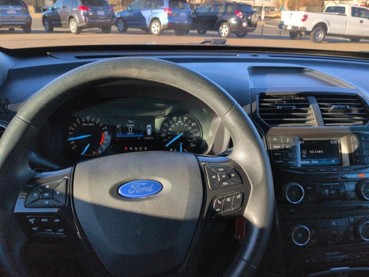 2017 BLUE Ford Explorer Base (1FM5K8B80HG) with an V6, 3.5L engine, Automatic transmission, located at 10890 W. Colfax Ave., Lakewood, CO, 80215, (303) 274-7692, 39.739914, -105.120132 - Photo#10