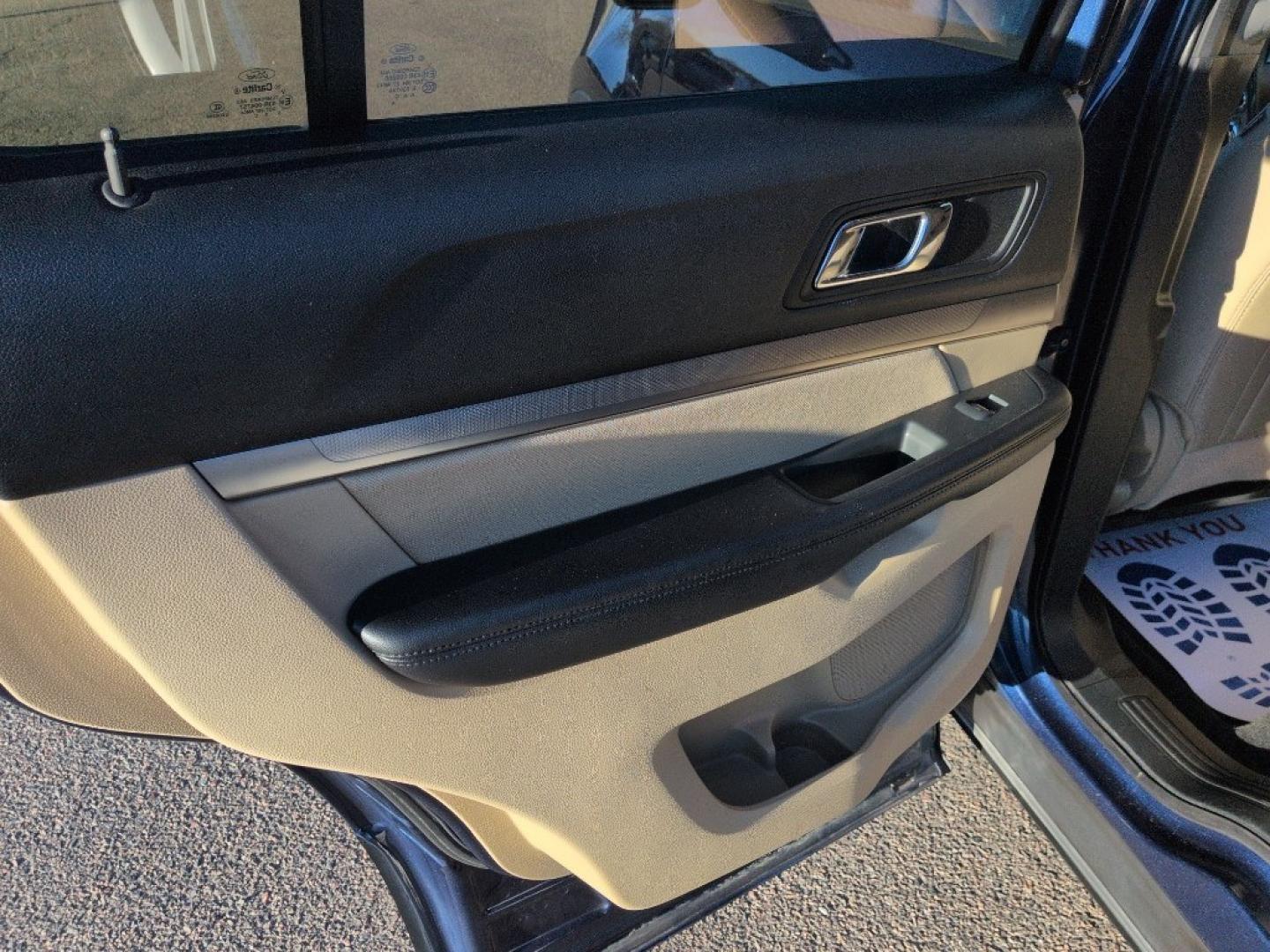 2017 BLUE Ford Explorer Base (1FM5K8B80HG) with an V6, 3.5L engine, Automatic transmission, located at 10890 W. Colfax Ave., Lakewood, CO, 80215, (303) 274-7692, 39.739914, -105.120132 - Photo#14