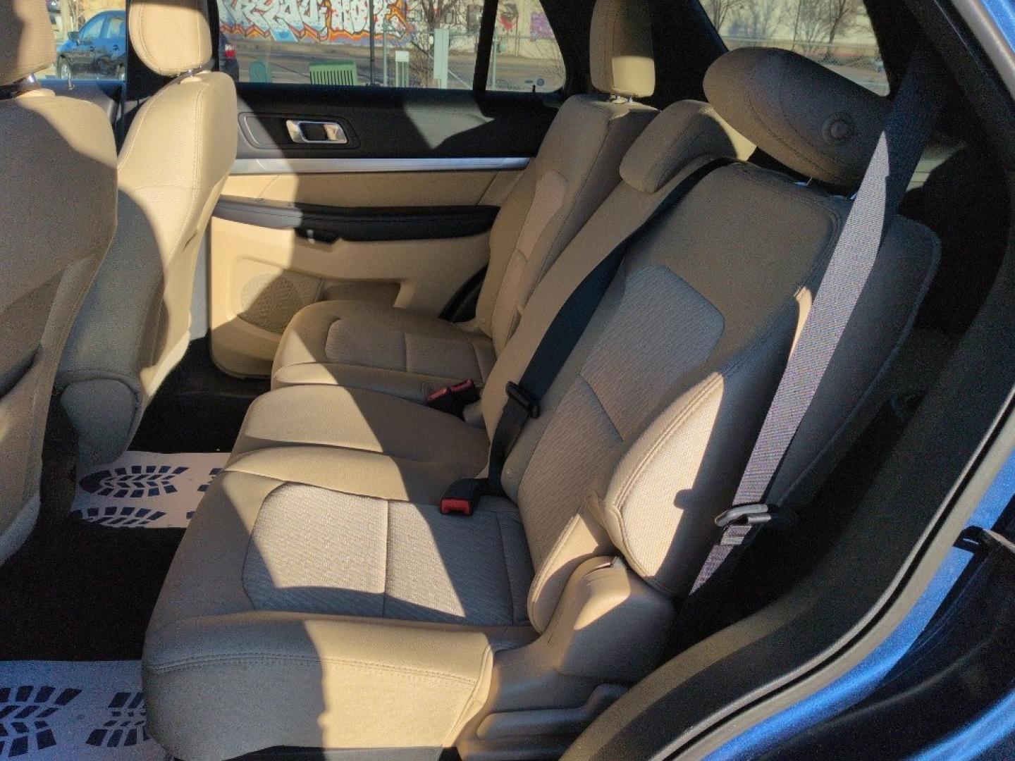 2017 BLUE Ford Explorer Base (1FM5K8B80HG) with an V6, 3.5L engine, Automatic transmission, located at 10890 W. Colfax Ave., Lakewood, CO, 80215, (303) 274-7692, 39.739914, -105.120132 - Photo#15