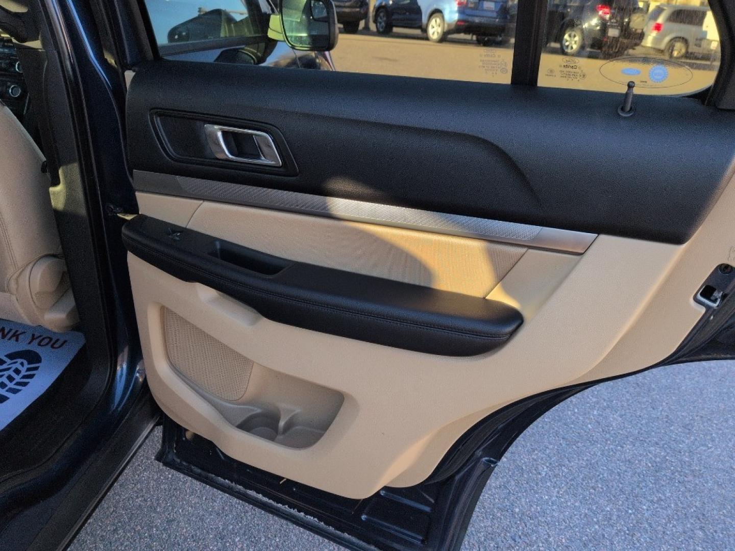 2017 BLUE Ford Explorer Base (1FM5K8B80HG) with an V6, 3.5L engine, Automatic transmission, located at 10890 W. Colfax Ave., Lakewood, CO, 80215, (303) 274-7692, 39.739914, -105.120132 - Photo#19