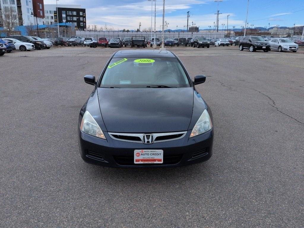 2006 BLUE /ACTUAL Honda Accord EX (1HGCM56746A) with an 4 Cyl, 2.4L engine, Automatic transmission, located at 10890 W. Colfax Ave., Lakewood, CO, 80215, (303) 274-7692, 39.739914, -105.120132 - Photo#1