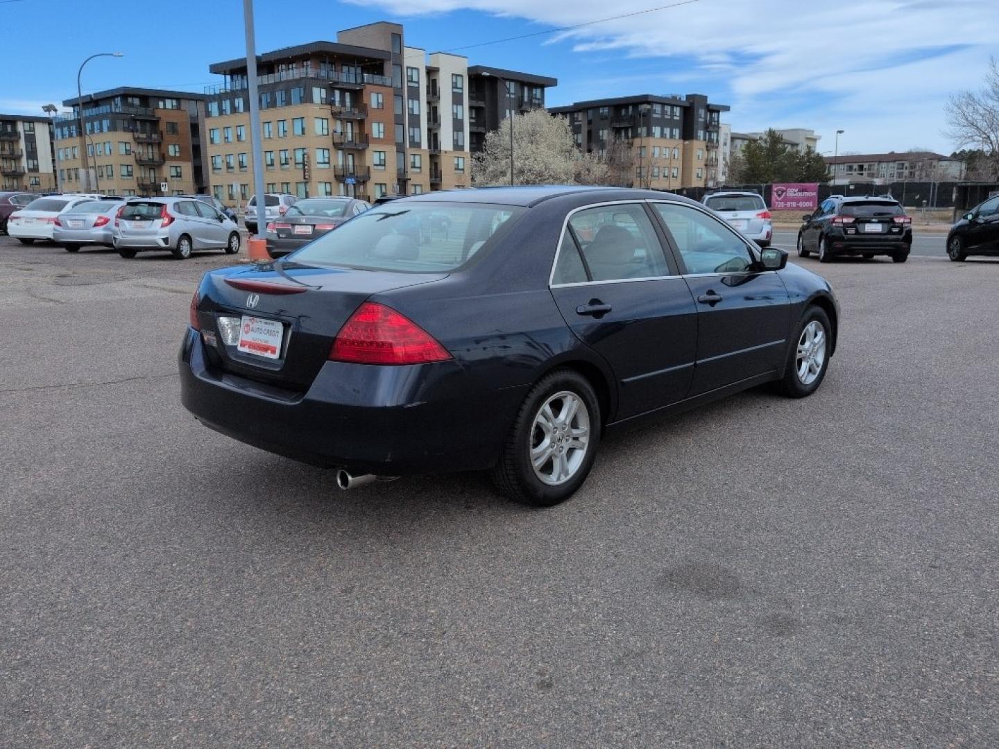 2006 BLUE Honda Accord EX (1HGCM56746A) with an 4 Cyl, 2.4L engine, Automatic transmission, located at 10890 W. Colfax Ave., Lakewood, CO, 80215, (303) 274-7692, 39.739914, -105.120132 - Photo#4