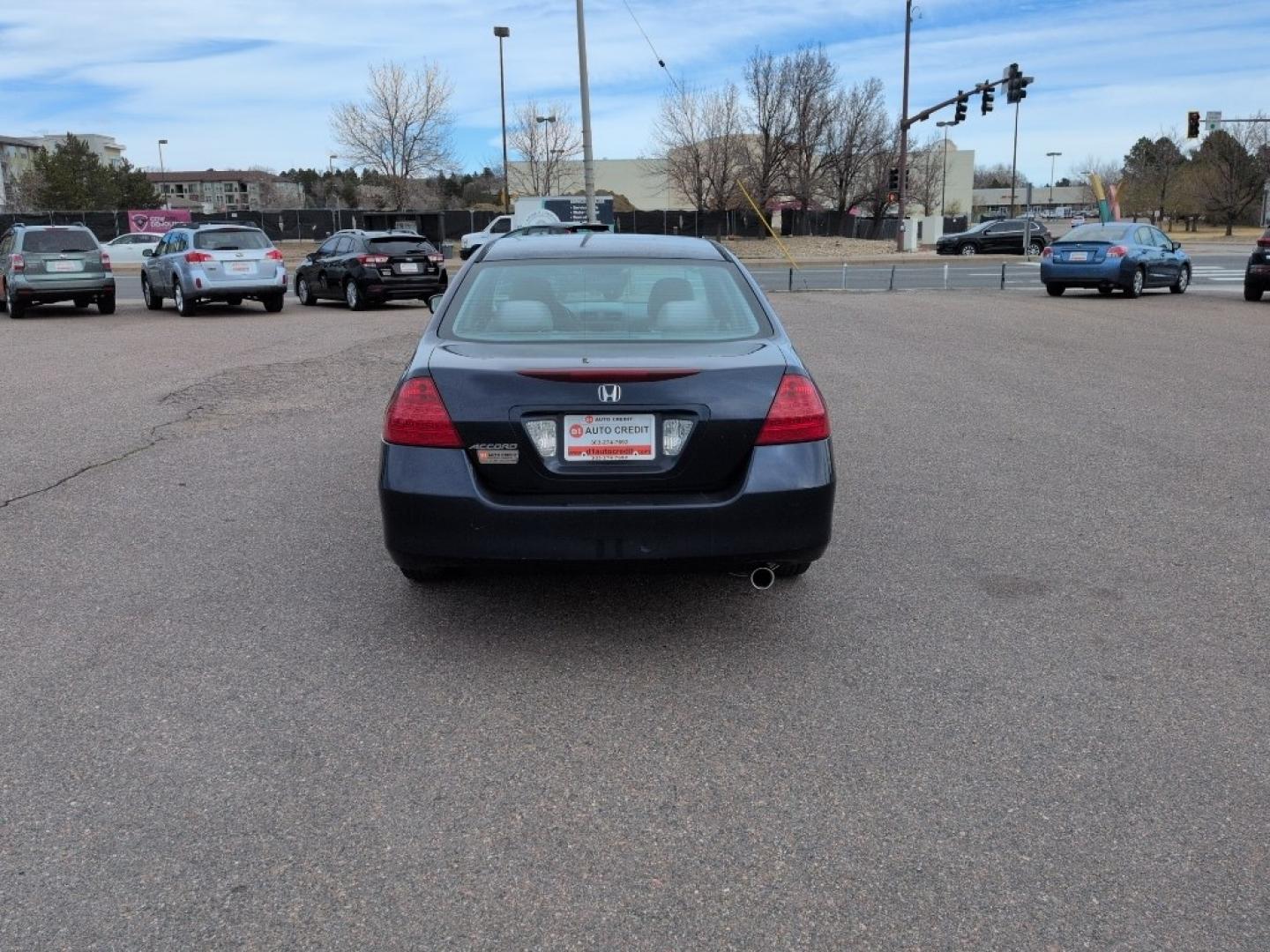 2006 BLUE Honda Accord EX (1HGCM56746A) with an 4 Cyl, 2.4L engine, Automatic transmission, located at 10890 W. Colfax Ave., Lakewood, CO, 80215, (303) 274-7692, 39.739914, -105.120132 - Photo#5