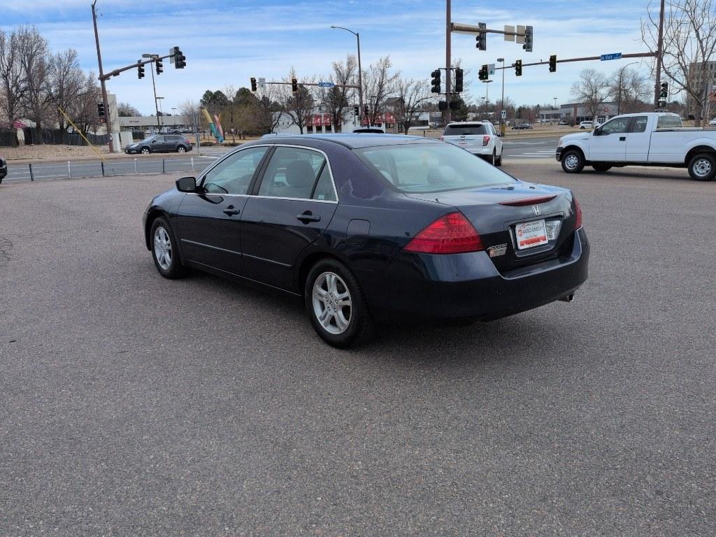 2006 BLUE /ACTUAL Honda Accord EX (1HGCM56746A) with an 4 Cyl, 2.4L engine, Automatic transmission, located at 10890 W. Colfax Ave., Lakewood, CO, 80215, (303) 274-7692, 39.739914, -105.120132 - Photo#6