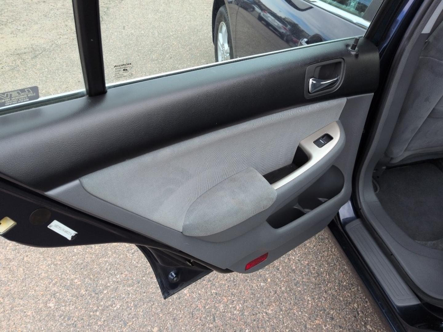 2006 BLUE Honda Accord EX (1HGCM56746A) with an 4 Cyl, 2.4L engine, Automatic transmission, located at 10890 W. Colfax Ave., Lakewood, CO, 80215, (303) 274-7692, 39.739914, -105.120132 - Photo#16