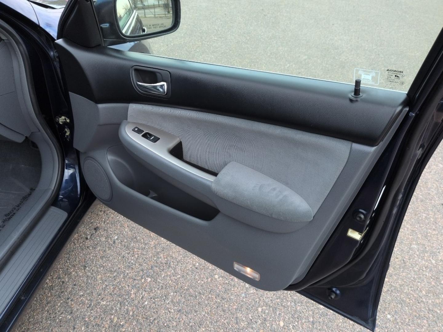 2006 BLUE Honda Accord EX (1HGCM56746A) with an 4 Cyl, 2.4L engine, Automatic transmission, located at 10890 W. Colfax Ave., Lakewood, CO, 80215, (303) 274-7692, 39.739914, -105.120132 - Photo#18