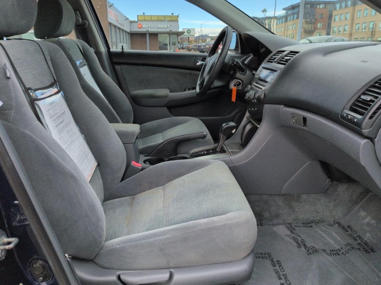 2006 BLUE Honda Accord EX (1HGCM56746A) with an 4 Cyl, 2.4L engine, Automatic transmission, located at 10890 W. Colfax Ave., Lakewood, CO, 80215, (303) 274-7692, 39.739914, -105.120132 - Photo#19