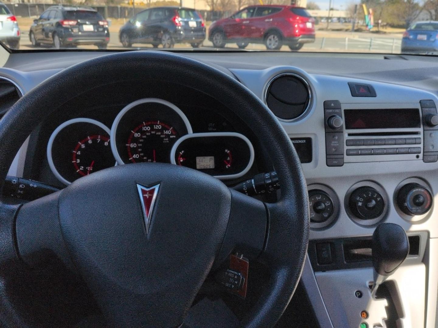 2010 SILVER Pontiac Vibe Base (5Y2SP6E03AZ) with an 4 Cyl, 2.4L engine, Automatic transmission, located at 10890 W. Colfax Ave., Lakewood, CO, 80215, (303) 274-7692, 39.739914, -105.120132 - Photo#10