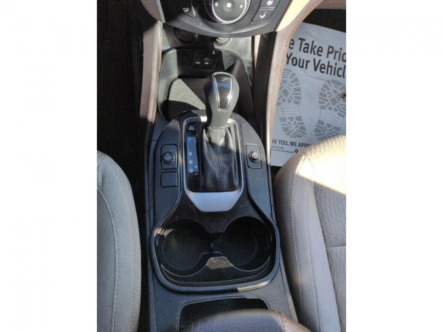 2016 RED Hyundai Santa Fe Sport Base (5XYZTDLB6GG) with an 4 Cyl, 2.4L engine, Automatic transmission, located at 10890 W. Colfax Ave., Lakewood, CO, 80215, (303) 274-7692, 39.739914, -105.120132 - Photo#13