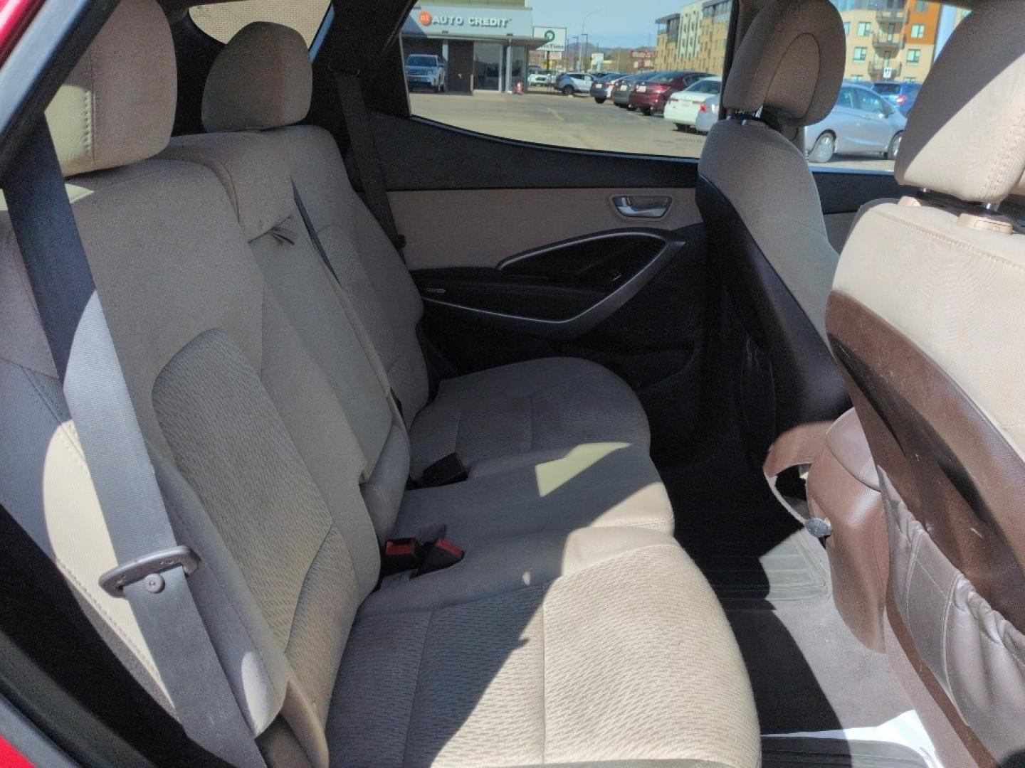 2016 RED Hyundai Santa Fe Sport Base (5XYZTDLB6GG) with an 4 Cyl, 2.4L engine, Automatic transmission, located at 10890 W. Colfax Ave., Lakewood, CO, 80215, (303) 274-7692, 39.739914, -105.120132 - Photo#19