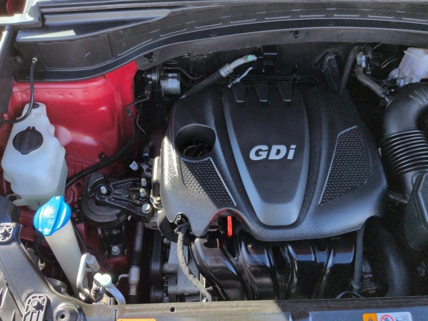 2016 RED Hyundai Santa Fe Sport Base (5XYZTDLB6GG) with an 4 Cyl, 2.4L engine, Automatic transmission, located at 10890 W. Colfax Ave., Lakewood, CO, 80215, (303) 274-7692, 39.739914, -105.120132 - Photo#24