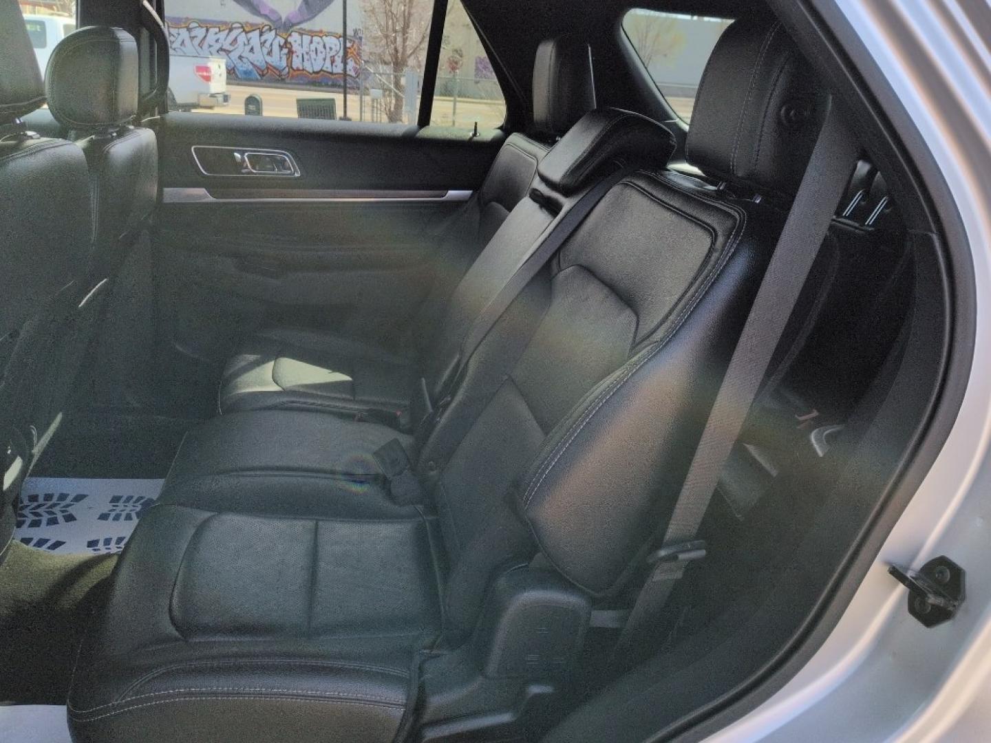 2016 SILVER Ford Explorer Limited (1FM5K8F86GG) with an V6, 3.5L engine, Automatic transmission, located at 10890 W. Colfax Ave., Lakewood, CO, 80215, (303) 274-7692, 39.739914, -105.120132 - Photo#17