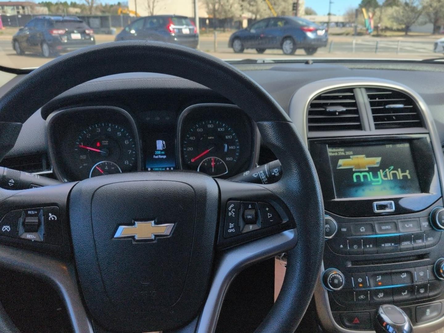 2015 SILVER Chevrolet Malibu 1LT (1G11C5SL3FF) with an 4 Cyl, 2.5L engine, Automatic transmission, located at 10890 W. Colfax Ave., Lakewood, CO, 80215, (303) 274-7692, 39.739914, -105.120132- Photo#10
