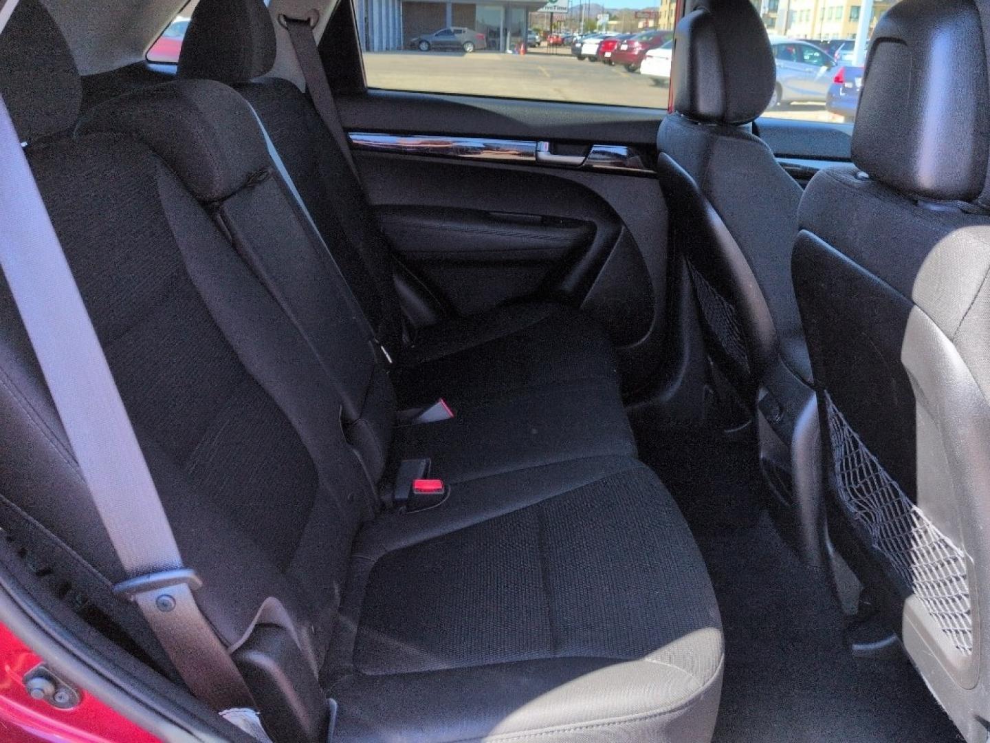 2014 RED Kia Sorento LX V6 AWD (5XYKTDA7XEG) with an V6, 3.3L engine, Automatic transmission, located at 10890 W. Colfax Ave., Lakewood, CO, 80215, (303) 274-7692, 39.739914, -105.120132 - Photo#20