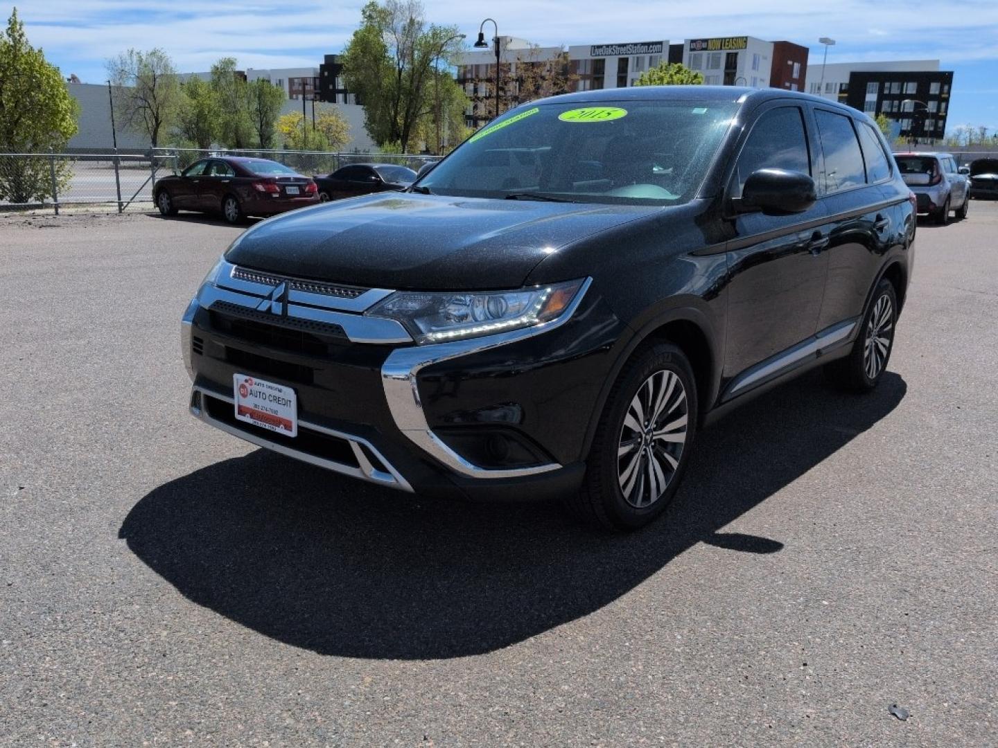 2019 BLACK Mitsubishi Outlander SEL AWD (JA4AZ3A30KZ) with an 4 Cyl, 2.4L engine, Automatic transmission, located at 10890 W. Colfax Ave., Lakewood, CO, 80215, (303) 274-7692, 39.739914, -105.120132- Photo#0