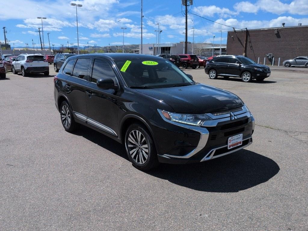 2019 BLACK Mitsubishi Outlander SEL AWD (JA4AZ3A30KZ) with an 4 Cyl, 2.4L engine, Automatic transmission, located at 10890 W. Colfax Ave., Lakewood, CO, 80215, (303) 274-7692, 39.739914, -105.120132 - Photo#2