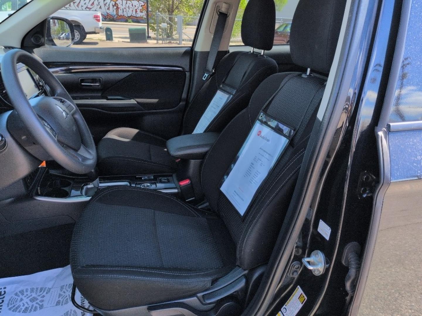 2019 BLACK Mitsubishi Outlander SEL AWD (JA4AZ3A30KZ) with an 4 Cyl, 2.4L engine, Automatic transmission, located at 10890 W. Colfax Ave., Lakewood, CO, 80215, (303) 274-7692, 39.739914, -105.120132- Photo#13