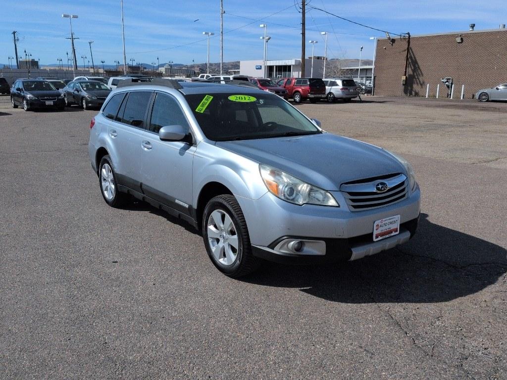 2012 SILVER Subaru Outback Limited (4S4BRBKCXC3) with an 4 Cyl, 2.5L engine, Automatic transmission, located at 10890 W. Colfax Ave., Lakewood, CO, 80215, (303) 274-7692, 39.739914, -105.120132 - Photo#2