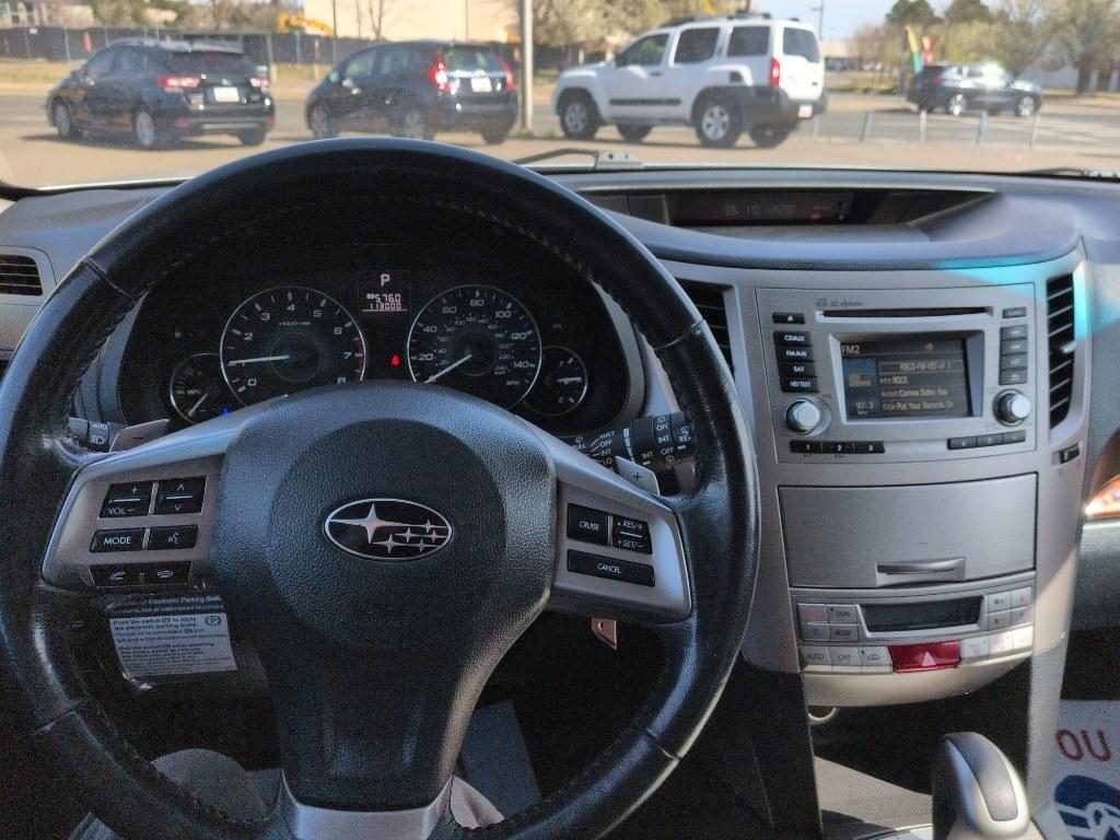 2012 SILVER Subaru Outback Limited (4S4BRBKCXC3) with an 4 Cyl, 2.5L engine, Automatic transmission, located at 10890 W. Colfax Ave., Lakewood, CO, 80215, (303) 274-7692, 39.739914, -105.120132 - Photo#10