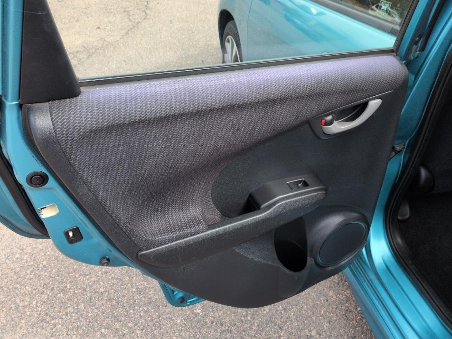 2013 TEAL Honda Fit Sport (JHMGE8H56DC) with an 4 Cyl, 1.5L engine, Automatic transmission, located at 10890 W. Colfax Ave., Lakewood, CO, 80215, (303) 274-7692, 39.739914, -105.120132 - Photo#14