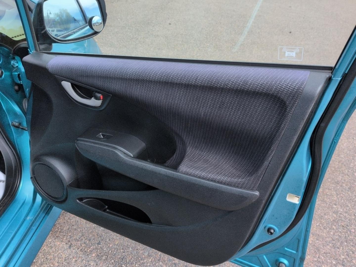 2013 TEAL Honda Fit Sport (JHMGE8H56DC) with an 4 Cyl, 1.5L engine, Automatic transmission, located at 10890 W. Colfax Ave., Lakewood, CO, 80215, (303) 274-7692, 39.739914, -105.120132 - Photo#16