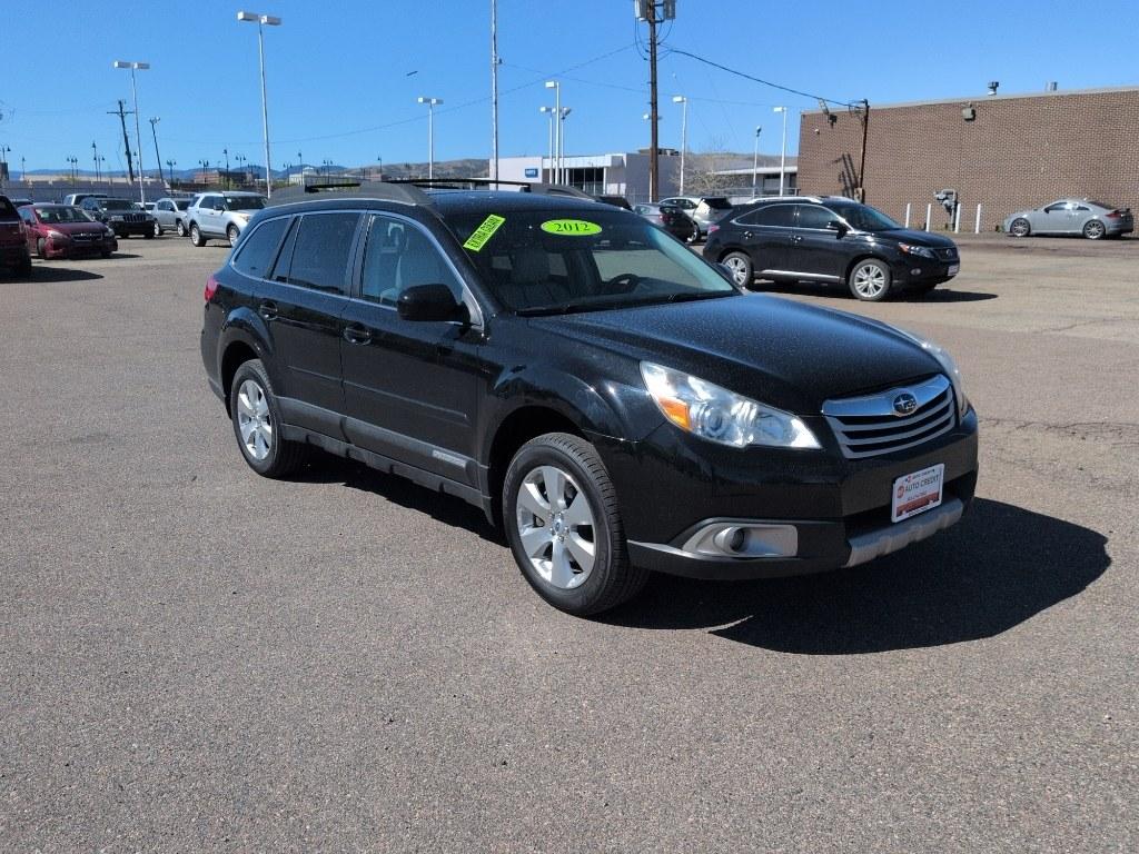 2012 BLACK Subaru Outback Limited (4S4BRDKCXC2) with an 6 Cyl, 3.6L engine, Automatic transmission, located at 10890 W. Colfax Ave., Lakewood, CO, 80215, (303) 274-7692, 39.739914, -105.120132 - Photo#2