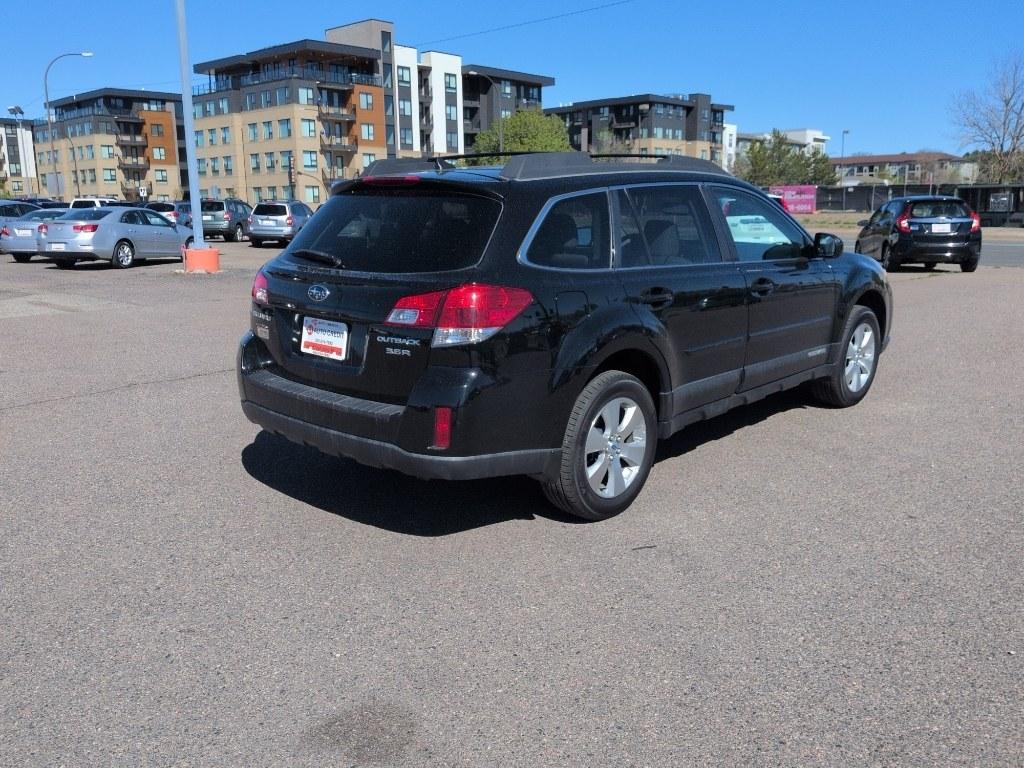 2012 BLACK Subaru Outback Limited (4S4BRDKCXC2) with an 6 Cyl, 3.6L engine, Automatic transmission, located at 10890 W. Colfax Ave., Lakewood, CO, 80215, (303) 274-7692, 39.739914, -105.120132 - Photo#4