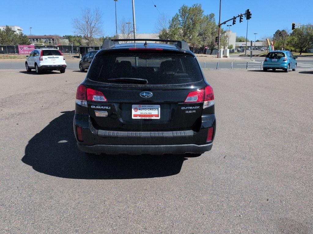 2012 BLACK Subaru Outback Limited (4S4BRDKCXC2) with an 6 Cyl, 3.6L engine, Automatic transmission, located at 10890 W. Colfax Ave., Lakewood, CO, 80215, (303) 274-7692, 39.739914, -105.120132 - Photo#5
