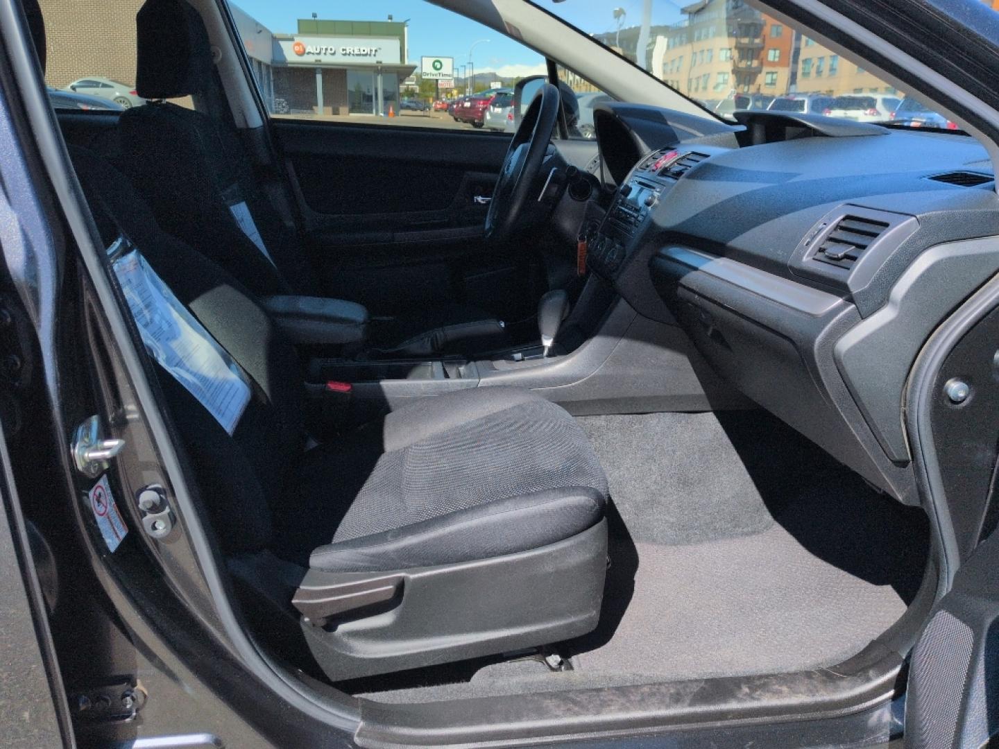 2014 GRAY Subaru Impreza Premium AWP (JF1GPAC64E8) with an 4 Cyl, 2.0L engine, Automatic transmission, located at 10890 W. Colfax Ave., Lakewood, CO, 80215, (303) 274-7692, 39.739914, -105.120132- Photo#17