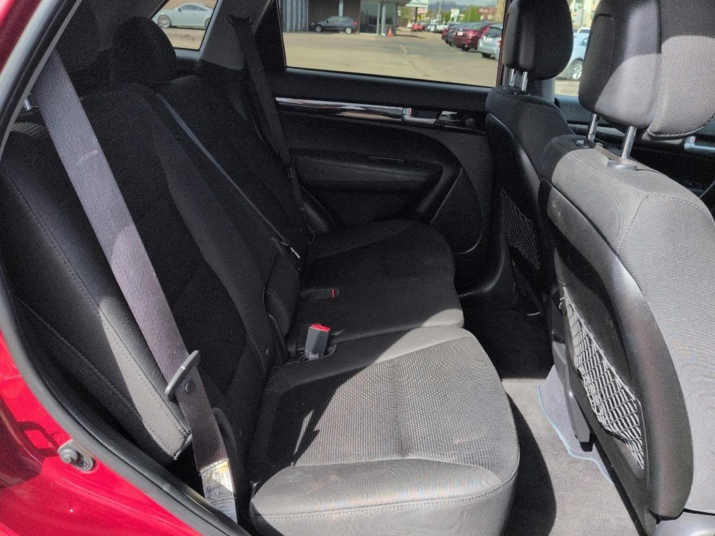 2014 RED Kia Sorento LX V6 AWD (5XYKTDA7XEG) with an V6, 3.3L engine, Automatic transmission, located at 10890 W. Colfax Ave., Lakewood, CO, 80215, (303) 274-7692, 39.739914, -105.120132 - Photo#19