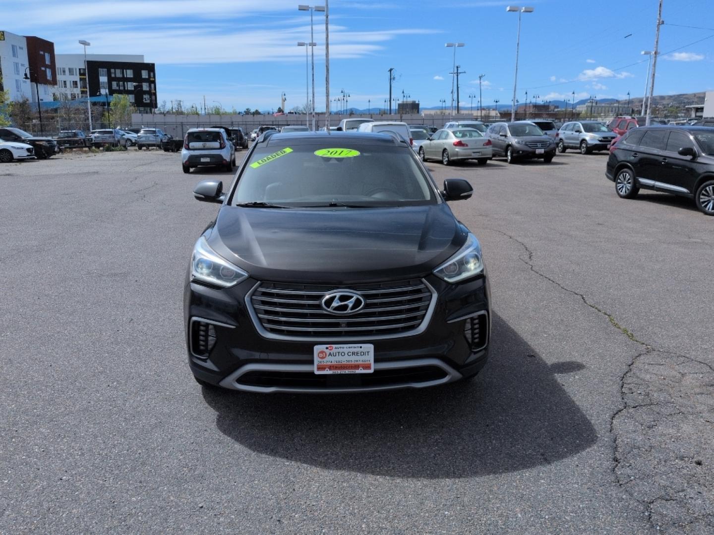 2017 BROWN Hyundai Santa Fe XL Limited (KM8SRDHF9HU) with an V6, 3.3L engine, Automatic transmission, located at 10890 W. Colfax Ave., Lakewood, CO, 80215, (303) 274-7692, 39.739914, -105.120132- Photo#1