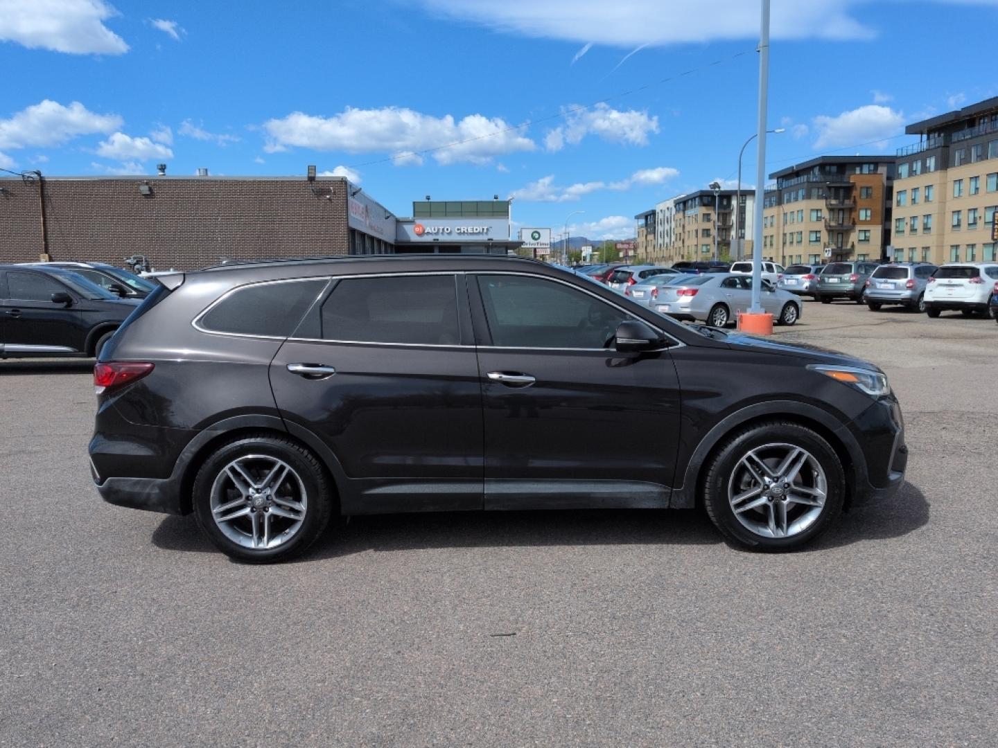 2017 BROWN Hyundai Santa Fe XL Limited (KM8SRDHF9HU) with an V6, 3.3L engine, Automatic transmission, located at 10890 W. Colfax Ave., Lakewood, CO, 80215, (303) 274-7692, 39.739914, -105.120132- Photo#3
