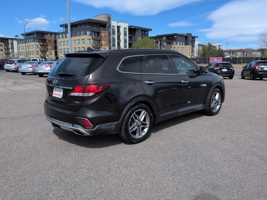2017 BROWN Hyundai Santa Fe XL Limited (KM8SRDHF9HU) with an V6, 3.3L engine, Automatic transmission, located at 10890 W. Colfax Ave., Lakewood, CO, 80215, (303) 274-7692, 39.739914, -105.120132 - Photo#4
