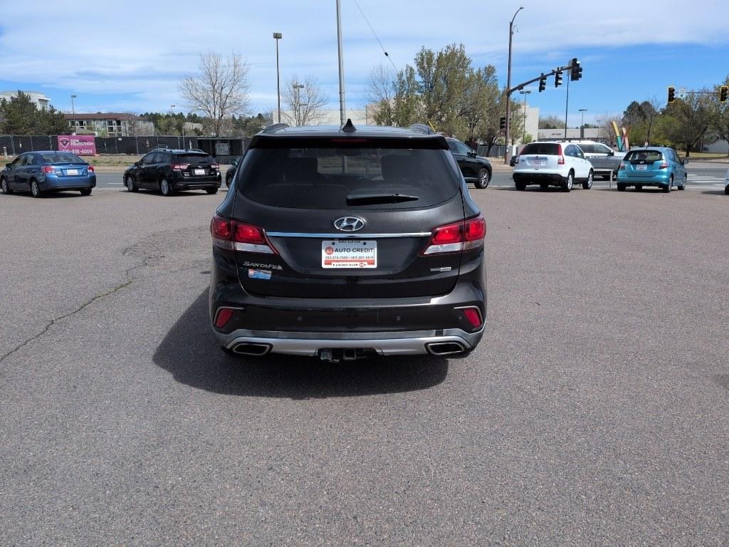 2017 BROWN Hyundai Santa Fe XL Limited (KM8SRDHF9HU) with an V6, 3.3L engine, Automatic transmission, located at 10890 W. Colfax Ave., Lakewood, CO, 80215, (303) 274-7692, 39.739914, -105.120132 - Photo#5