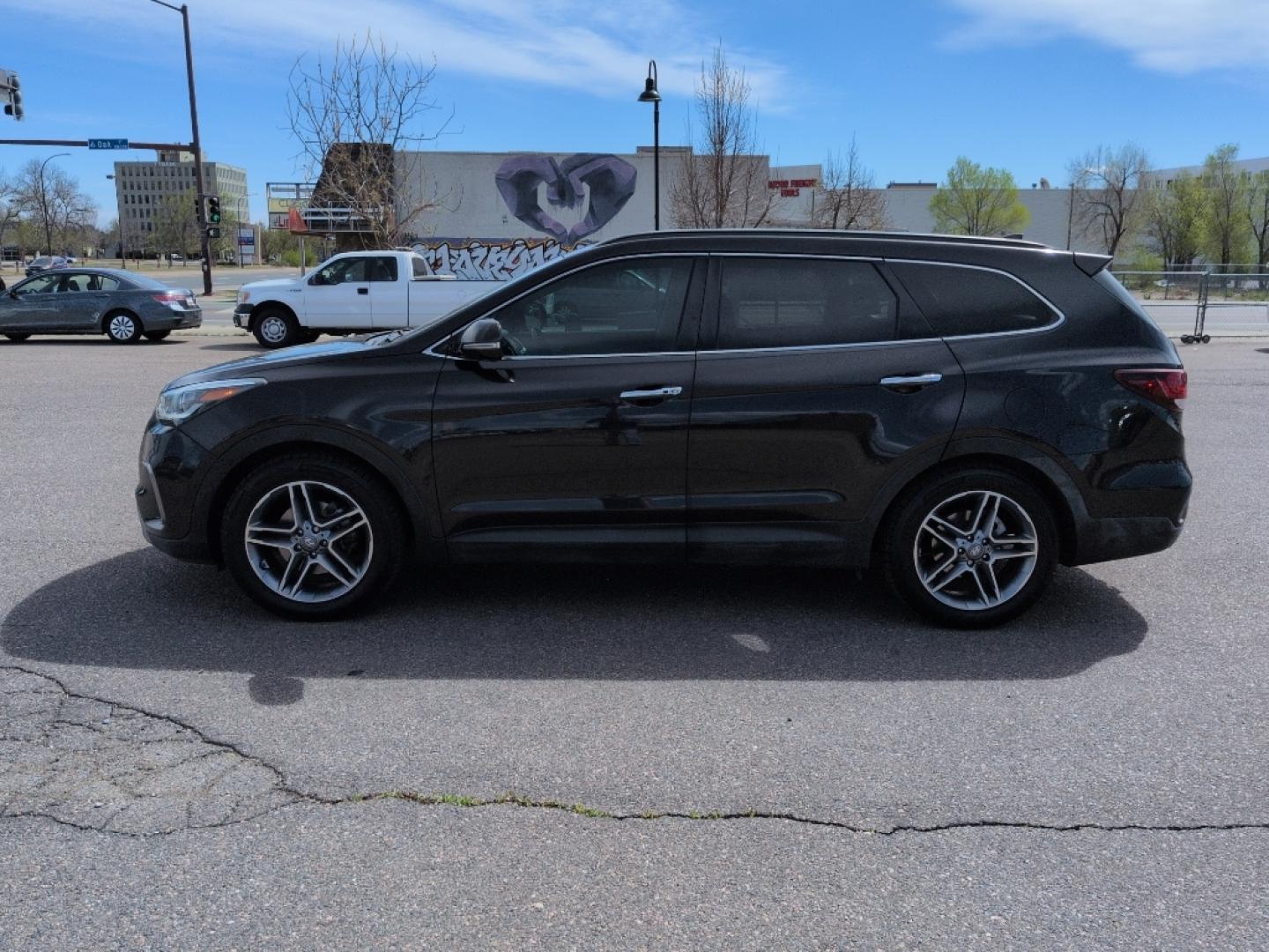 2017 BROWN Hyundai Santa Fe XL Limited (KM8SRDHF9HU) with an V6, 3.3L engine, Automatic transmission, located at 10890 W. Colfax Ave., Lakewood, CO, 80215, (303) 274-7692, 39.739914, -105.120132- Photo#7