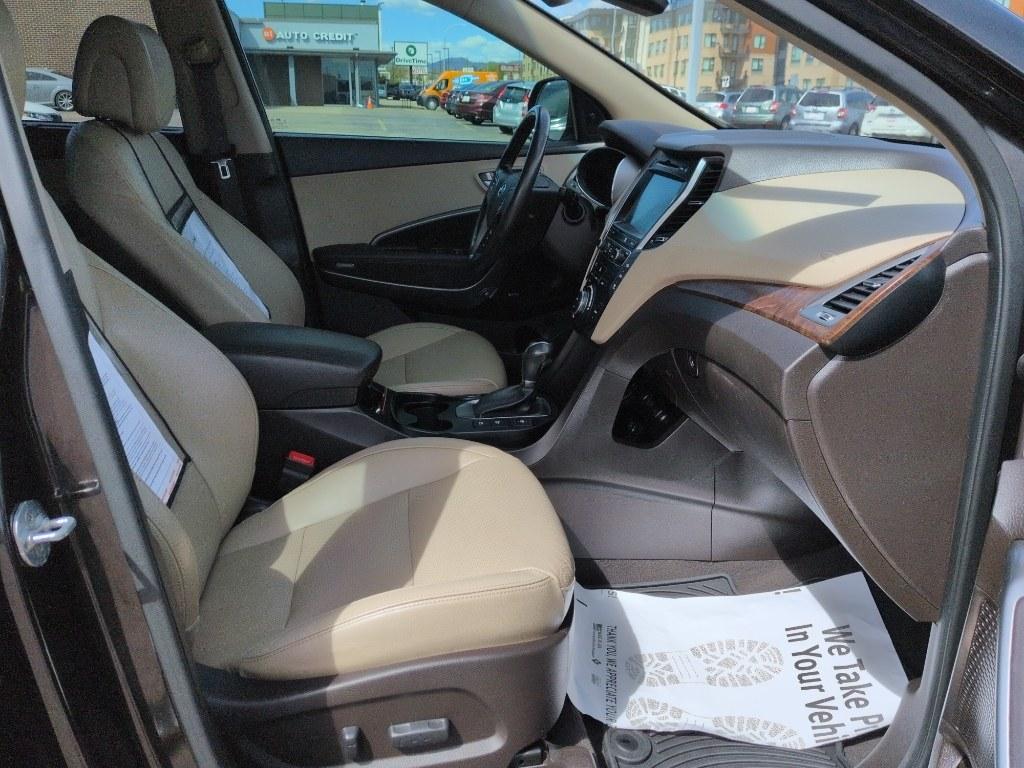 2017 BROWN Hyundai Santa Fe XL Limited (KM8SRDHF9HU) with an V6, 3.3L engine, Automatic transmission, located at 10890 W. Colfax Ave., Lakewood, CO, 80215, (303) 274-7692, 39.739914, -105.120132 - Photo#23