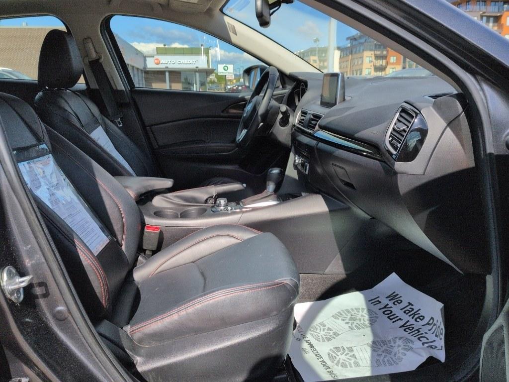 2016 GRAY Mazda Mazda3 i Grand Touring (3MZBM1N72GM) with an 4 Cyl, 2.0L engine, Automatic transmission, located at 10890 W. Colfax Ave., Lakewood, CO, 80215, (303) 274-7692, 39.739914, -105.120132 - Photo#19