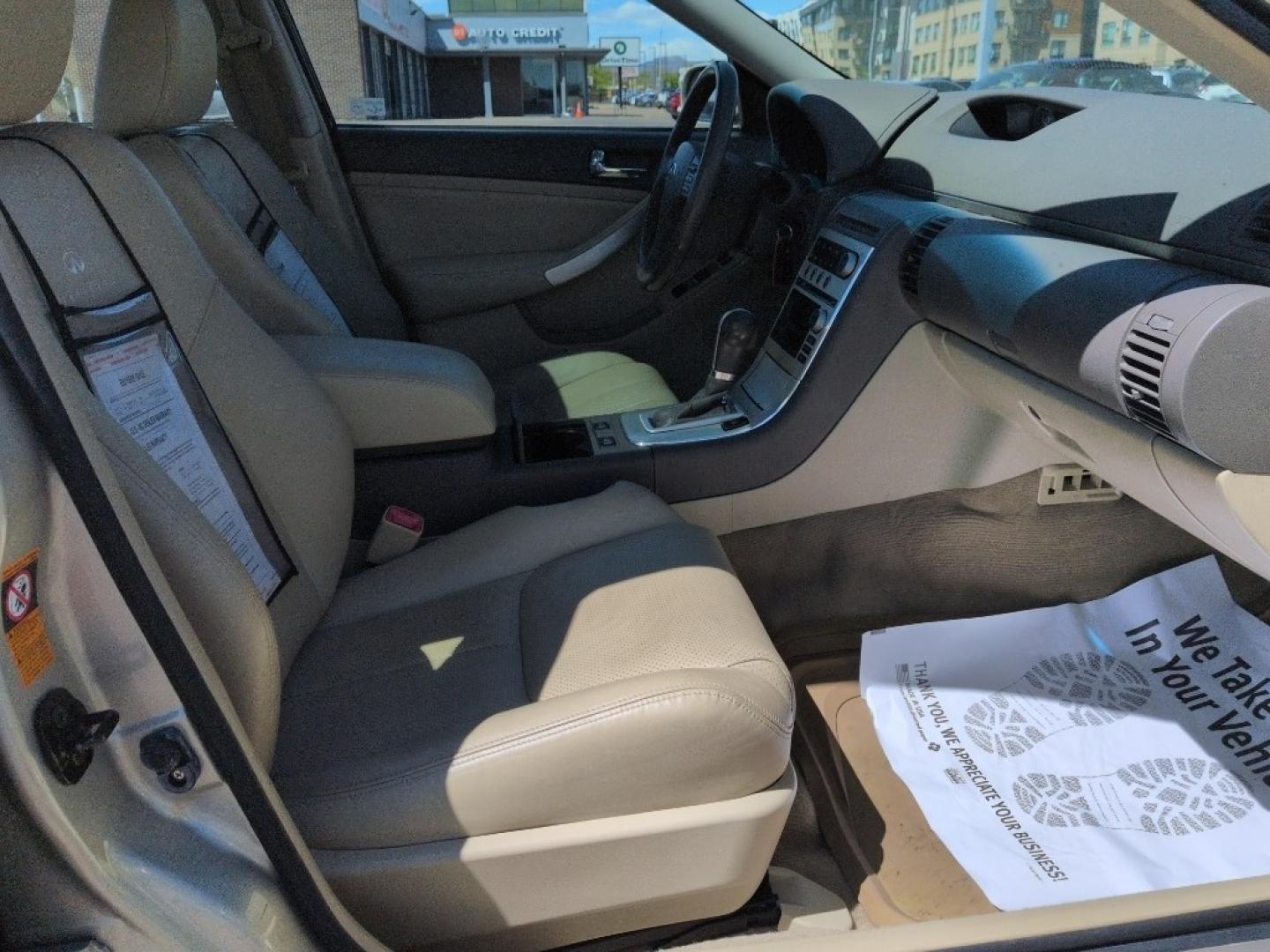 2006 GOLD INFINITI G35 Base (JNKCV51F26M) with an V6, 3.5L engine, Automatic transmission, located at 10890 W. Colfax Ave., Lakewood, CO, 80215, (303) 274-7692, 39.739914, -105.120132 - Photo#19