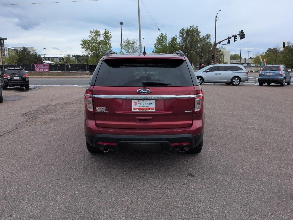 2014 RED Ford Explorer Limited (1FM5K8F8XEG) with an V6, 3.5L engine, Automatic transmission, located at 10890 W. Colfax Ave., Lakewood, CO, 80215, (303) 274-7692, 39.739914, -105.120132 - Photo#5