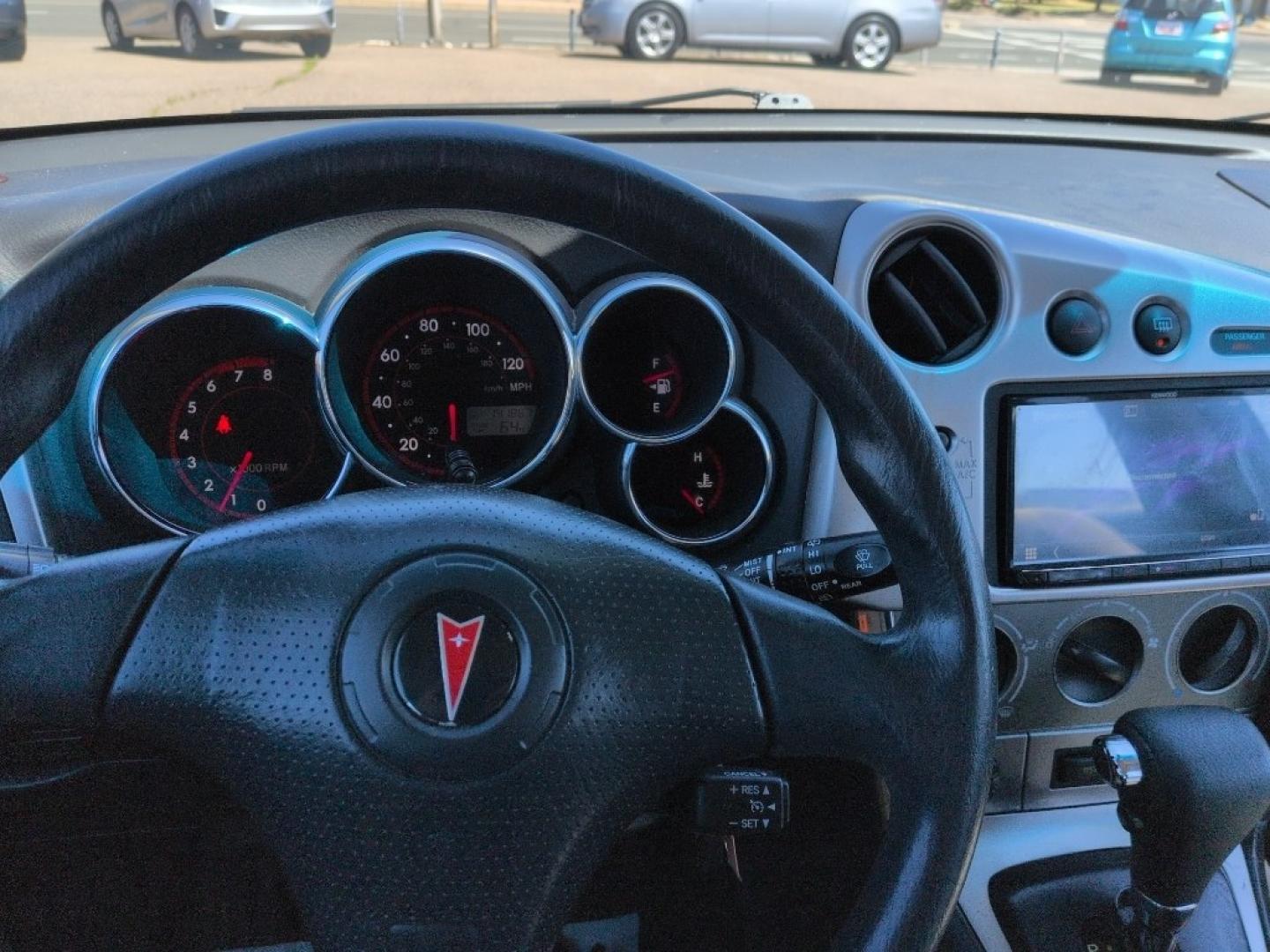 2008 GRAY Pontiac Vibe Base (5Y2SL65818Z) with an 4 Cyl, 1.8L engine, Automatic transmission, located at 10890 W. Colfax Ave., Lakewood, CO, 80215, (303) 274-7692, 39.739914, -105.120132 - Photo#10